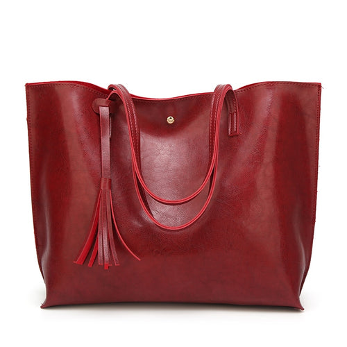 Ceossman Women's Soft Leather Handbag High Quality Women Shoulder Bag Shopper Tote Bucket Bag Fashion Women's Handbags 2020 New