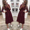 Casual Sashes a Line Women Dress Ladies Long Sleeve Turn Down Collar Fashion Party Dress Autumn Elegant Long Dress shirt dress