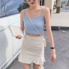 Crop Top New Fashion Women Sexy Solid Summer Camis Female Casual Tank Tops Vest Sleeveless Cool Streetwear Club High Street