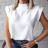 Women Elegant Lips Print blouse shirts 2020 Summer Casual Stand Neck Pullovers tops Ladies Fashion cute Eye Short Sleeve Blusa