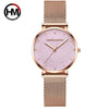 Women Watches Top Brand Luxury Japan Quartz Movement Stainless Steel Sliver White Dial Waterproof Wristwatches relogio feminino