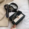 2019 new mini handbags women fashion ins ultra fire retro wide shoulder strap messenger bag purse simple style Crossbody Bags