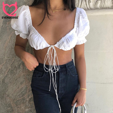 Aproms White Lace Crochet Camisole Cami Women Summer Backless Bow Tie Up Tank Tops Female Streetwear Fashion 2020 Pink Crop Top