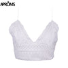 Aproms White Lace Crochet Camisole Cami Women Summer Backless Bow Tie Up Tank Tops Female Streetwear Fashion 2020 Pink Crop Top