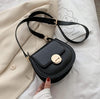 Contrast color Leather Crossbody Bags For Women 2020 Travel Handbag Fashion Simple Shoulder Messenger Bag Ladies Cross Body Bag