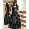 Elegant autumn Women's Dress 2020 Casual Bohemia Flower Print Maxi Dresses Fashion Hollow Out Tunic Vestidos Dress Plus Size 5XL