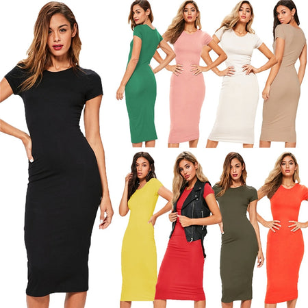 Summer Dress 2020 Sexy Sundress Women Bodycon Mini Dress Sleeveless Casual Party Dress Fashion Solid Slim Feminina Vestidos