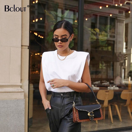 Bomblook 2020 New women white crop top short sleeve lace up tees elastic tops shirt sexy club solid Fashion Night party F9101T